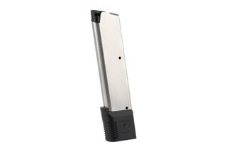 Wilson Combat 1911 .45 ACP Full Size 10 Round Magazine - Stainless - Wrap-Around Base Pad